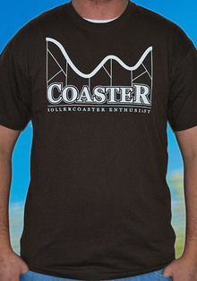 T-Shirt Classic Coaster Braun - Größe L, Parkteam: T-Shirts